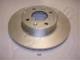 Ashika 60-0K-K20 - Brake Disc autospares.lv