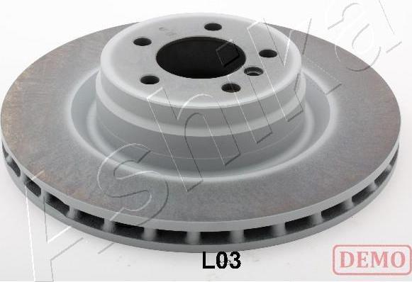 Ashika 60-0L-L03C - Brake Disc autospares.lv