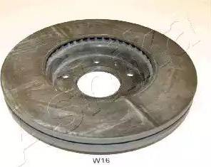 Ashika 60-0W-W16 - Brake Disc autospares.lv