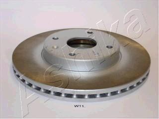 Ashika 60-0W-W11 - Brake Disc autospares.lv