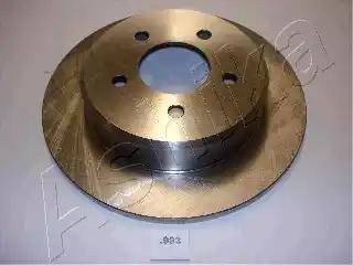 Ashika 61-09-993 - Brake Disc autospares.lv