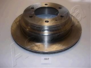 Ashika 61-09-997 - Brake Disc autospares.lv