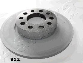 Ashika 61-09-912 - Brake Disc autospares.lv