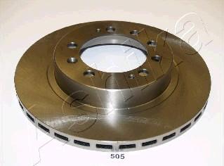 Ashika 61-05-505 - Brake Disc autospares.lv