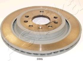 Ashika 61-00-006 - Brake Disc autospares.lv