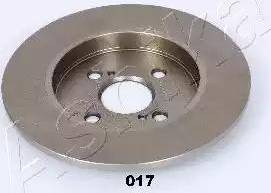 Ashika 61-00-017 - Brake Disc autospares.lv