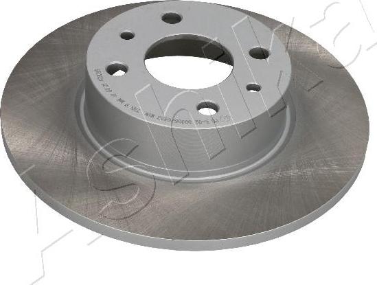 Ashika 61-00-0206C - Brake Disc autospares.lv