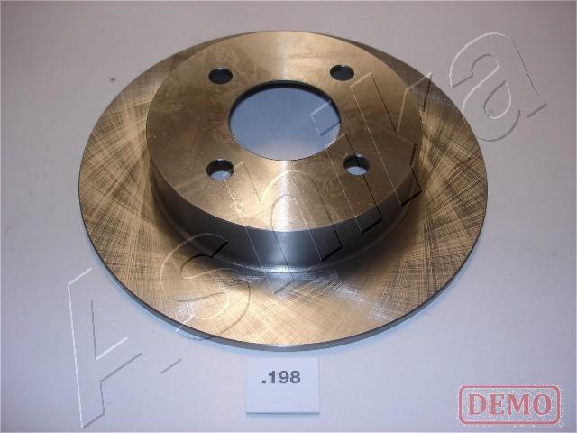 Ashika 61-01-198C - Brake Disc autospares.lv