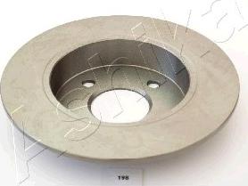 Ashika 61-01-198 - Brake Disc autospares.lv