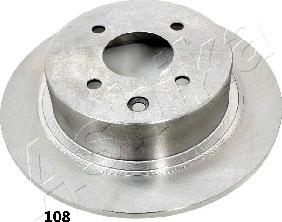 Ashika 61-01-108 - Brake Disc autospares.lv