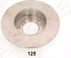 Ashika 61-01-125 - Brake Disc autospares.lv