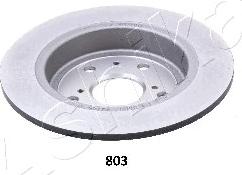 Ashika 61-08-803 - Brake Disc autospares.lv