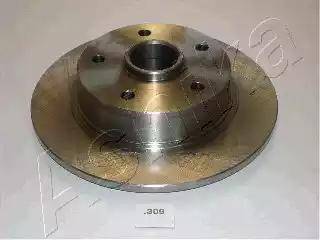 Ashika 61-03-309 - Brake Disc autospares.lv