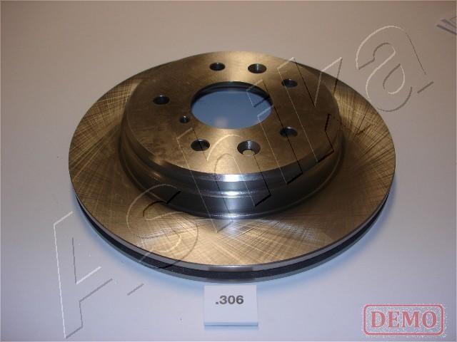 Ashika 61-03-306C - Brake Disc autospares.lv