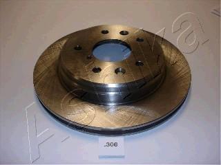 Ashika 61-03-306 - Brake Disc autospares.lv