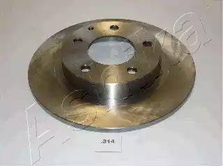 Ashika 61-03-314 - Brake Disc autospares.lv