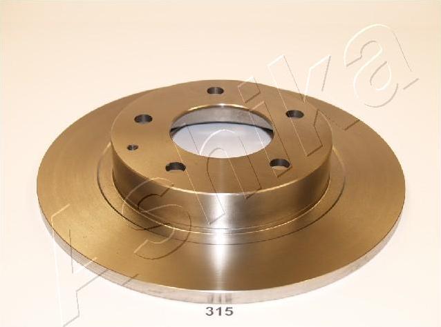 Ashika 61-03-315 - Brake Disc autospares.lv