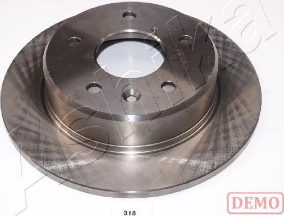 Ashika 61-03-318C - Brake Disc autospares.lv