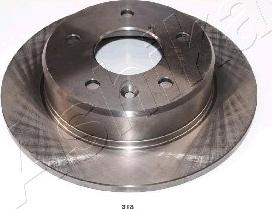 Ashika 61-03-318 - Brake Disc autospares.lv