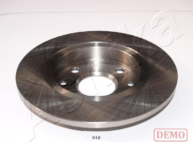 Ashika 61-03-312C - Brake Disc autospares.lv