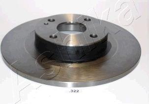 Ashika 61-03-322 - Brake Disc autospares.lv