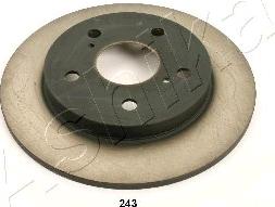 Ashika 61-02-243 - Brake Disc autospares.lv