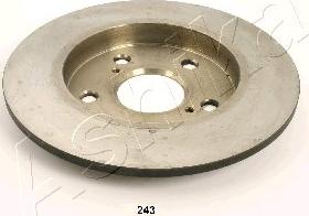 Ashika 61-02-243 - Brake Disc autospares.lv