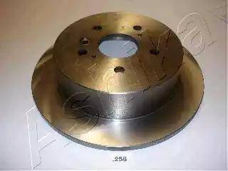 Ashika 61-02-258 - Brake Disc autospares.lv