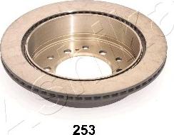 Ashika 61-02-253 - Brake Disc autospares.lv