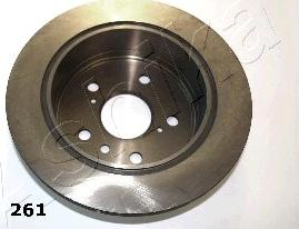 Ashika 61-02-261 - Brake Disc autospares.lv