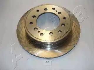 Ashika 61-02-209 - Brake Disc autospares.lv