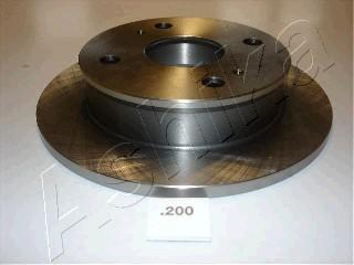 Ashika 61-02-200 - Brake Disc autospares.lv