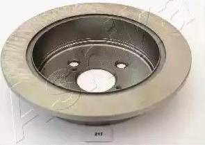 Ashika 61-02-217 - Brake Disc autospares.lv