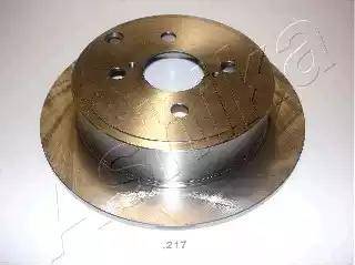 Ashika 61-02-217 - Brake Disc autospares.lv