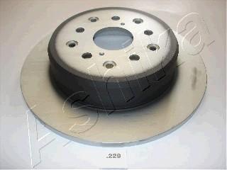 Ashika 61-02-229 - Brake Disc autospares.lv