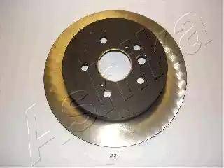 Ashika 61-02-221 - Brake Disc autospares.lv