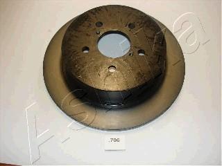 Ashika 61-07-706 - Brake Disc autospares.lv