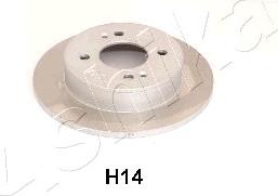 Ashika 61-0H-H14 - Brake Disc autospares.lv