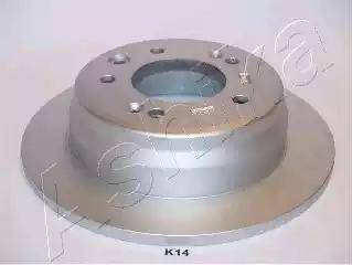 Ashika 61-0K-K14 - Brake Disc autospares.lv