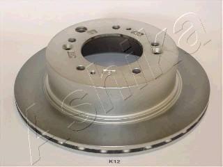 Ashika 61-0K-K12 - Brake Disc autospares.lv