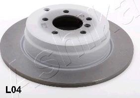 Ashika 61-0L-L04 - Brake Disc autospares.lv