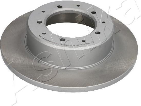 Ashika 61-0L-L05C - Brake Disc autospares.lv