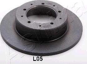 Ashika 61-0L-L05 - Brake Disc autospares.lv