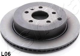 Ashika 61-0L-L06 - Brake Disc autospares.lv