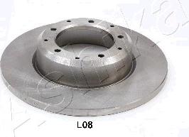 Ashika 61-0L-L08 - Brake Disc autospares.lv