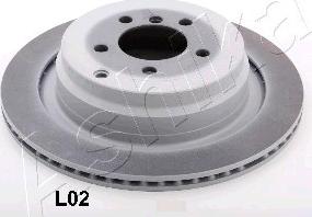 Ashika 61-0L-L02 - Brake Disc autospares.lv