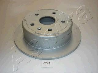 Ashika 61-0W-001 - Brake Disc autospares.lv