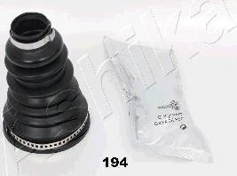 Ashika 63-01-194 - Bellow, drive shaft autospares.lv