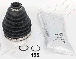 Ashika 63-01-195 - Bellow, drive shaft autospares.lv