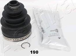 Ashika 63-01-190 - Bellow, drive shaft autospares.lv